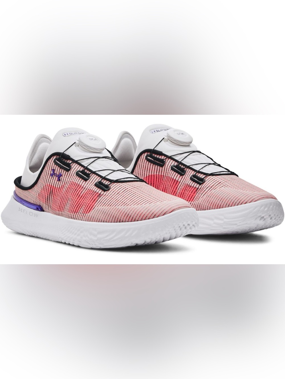 EUC Under Armour Slip Speed Mesh Coral Unisex M 8.5 W 10